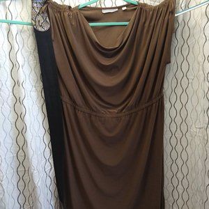 Cap sleeve Dress with Belt - Knee Length - size 22/24